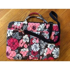 Beautiful Vera Bradley Hardshell Laptop Folio Bag